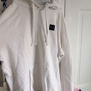 white under armpit hoodie never warn